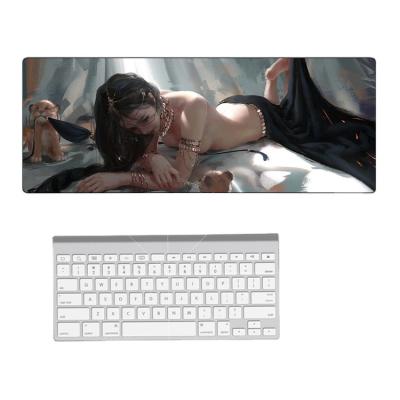 China PASSIONATE Creative Cartoon Cartoon Playmat Desktop Color OEM ODM Oversize Mouse Pad for sale