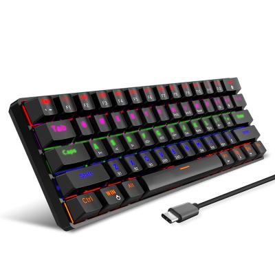 China New L800 61 Key Wireless Radio Backlit Mechanical Keyboard for sale