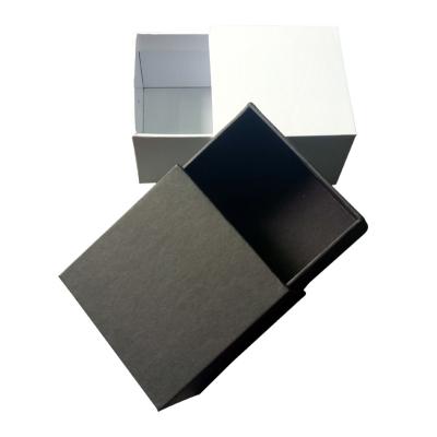 China Recyclable Black Matte Fixed Edge Drawer Drawer Box Outlet Factory Packing Box Custom for sale