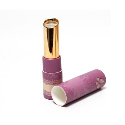 China Recyclable Customized Cosmetic Paper Tube Lipstick for sale