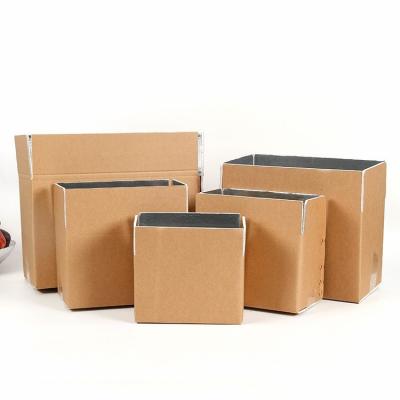 China Custom Rectangular Corrugated Motion Insulation Recyclable Hot Selling Waterproof Cardboard for sale