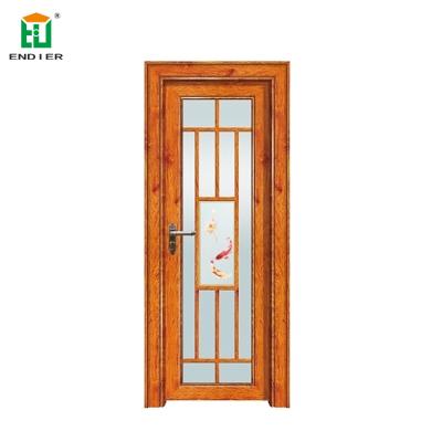 China Factory Price Aluminum Swing Bathroom Glass Doors Waterproof Bathroom Door Philippines for sale