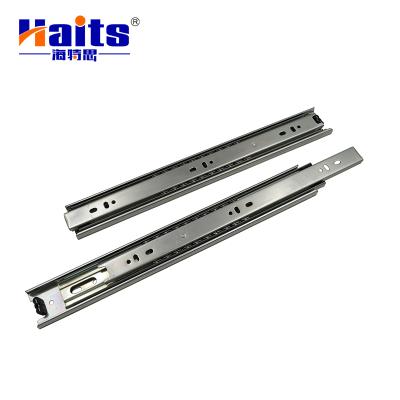 China Modern Telescopic Drawer Runner 45mm Drawer Slide Channel Ball Bearing Slide Rail Drawer Runner for sale