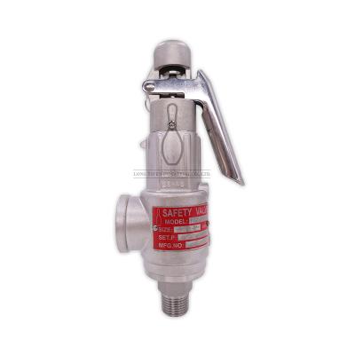 China General Sustaining Pressure 18-LS With Stainless Lever Handle Safety Relief Valve for sale