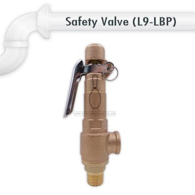 China CO2 Gas Low Lift L9-LBP Brass Relief Valve General High Air Pressure Relief for sale