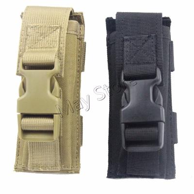 China Tactical Double Rack Single / Dual Pistol Mag Pouch Outdoor Molle Open-Top Magazine Pouches For Glock M1911 92F for sale