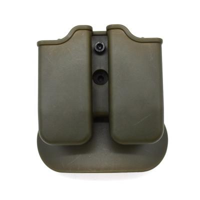 China Hunting Tactical Pouch 9mm Mag Pouch Double Stack Magazine Carrier Carrier Double Cartridge Magazine Hunting Accessories for sale