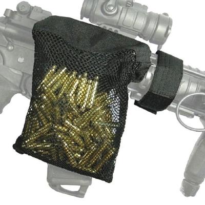 China Durable With Shell Catcher Bag Bullet Bag Military Gear Holder Mesh Trap Nylon Mesh Zipper Tactical Ammo Brass Zipper Gun Hunting Gun Accessories for sale