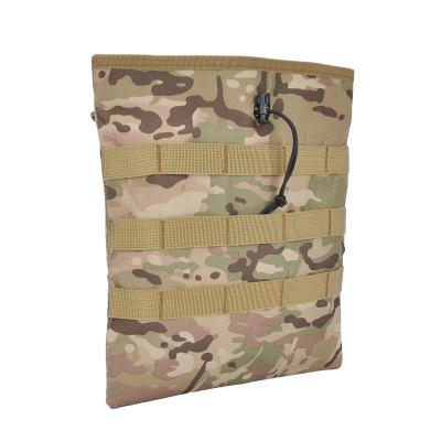 China Outdoor Travel Increasing Pouch Mag Recovery Pouch Drawstring Tactical Camping MOLLE Dump Magazine Reusing Pouch Airsoft Hunting Accessories for sale