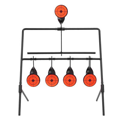 China Reset Target Resetting Targets With Portable Design Paintball Shooting Spots 4 Target For Outdoor Ranger Shooting And Hunting for sale