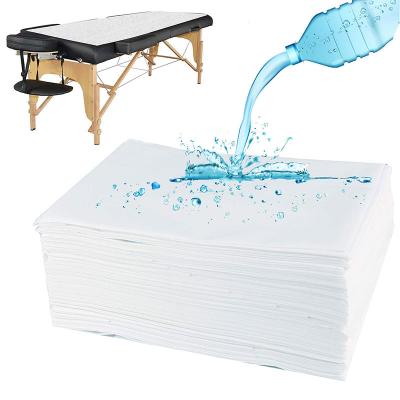 China Waterproof Disposable Non-woven Fabric Massage Mattress Pad Salon Beauty Sheet Breathable Massage Bedspread For SPA Tattoo Hotels for sale