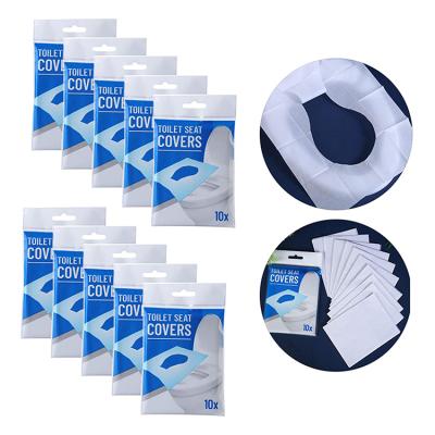 China Travel Use Disposable Flushable Toilet Seat Cover Tissue Paper Eco-friendly Disposable Toilet Seat Covers for sale