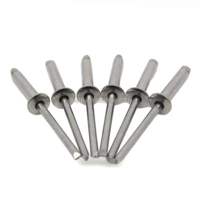 China Open Type Stainless Steel Blind Rivet A2 / A2 Domed Head Blind Rivets for sale