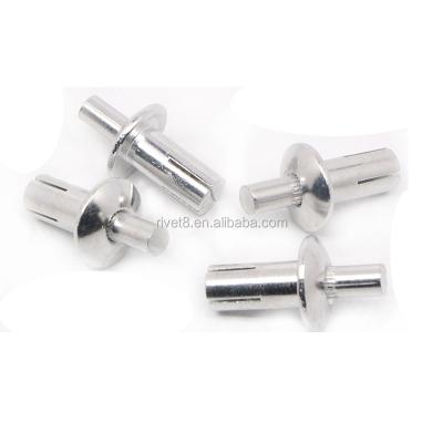 China Aluminum With Stainless Steel Hammer Drive Pin Rivet Aluminum Drive Rivet for sale