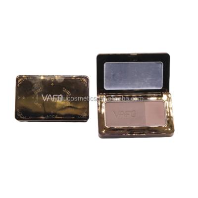 China Double Color Waterproof Promotional Good Quality Waterproof Black Eyebrow Powder for sale