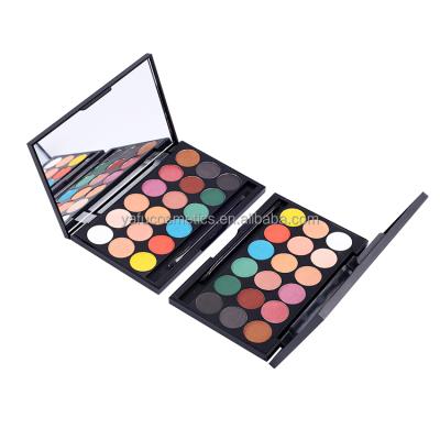 China High Pigmented Eyeshadow Palette Colors Eyeshadow Palette Private Label Waterproof Waterproof Custom Makeup Cosmetics High Pigmented Price for sale