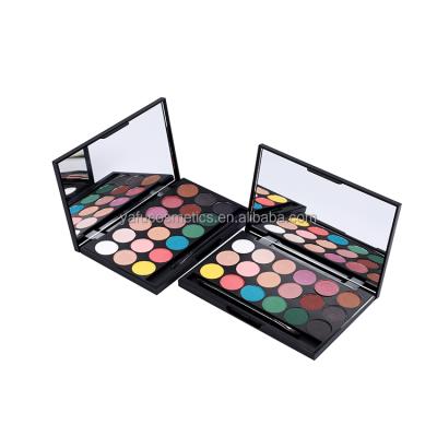 China Beautiful 24 Logo Cosmetic Makeup Eyeshadow Best Waterproof Custom Pigmented High Color Eyeshadow Palettes for sale