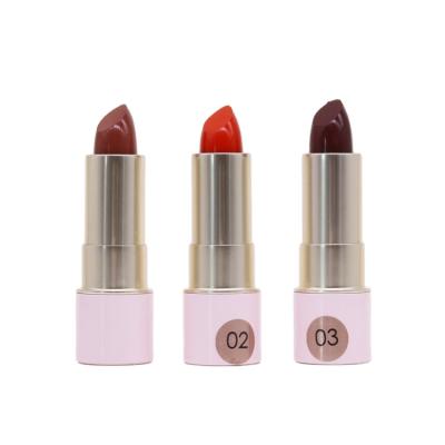 China New Arrival Latest Design Comfort Waterproof Round Velvet Lipstick Private Label Magnetic Lipstick for sale