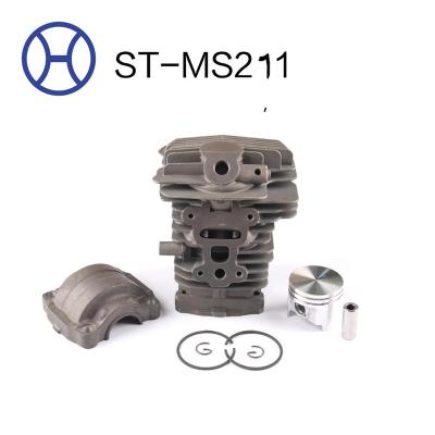 China Ceramic Plated Truss Chainsaw Cylinder and Brush Cutter Kits For STL HUS Garden Tools Spare Part Hairun for sale