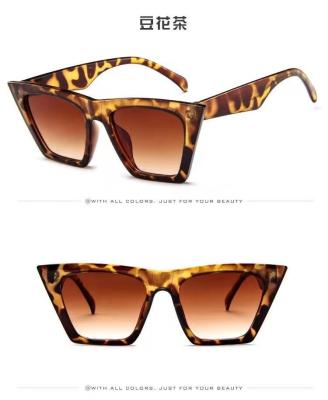 China 2022 Fashion Women Ladies Girls Small Light Plastic Triangle Vintage Fashion Sunglasses for sale