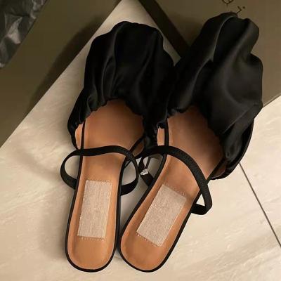 China Latest New Arrival Round Black Fashionable Ladies Wedges Sexy Women Sandals for sale