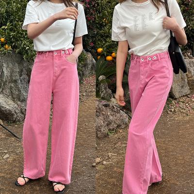 China Solid Color QUICK DRY High Waist Casual Style Coldker Shorts Button Up Pants Pants Womens Jeans for sale