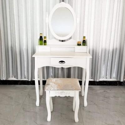 China Bedroom Furniture Adjustable Vanity Modern Dressing Table (Other) With Mirror for sale