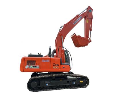 China HitachiZAX200 excavator home used have good working condition cheap price20 ton excavatorHitachi 20 ton excavator for sale