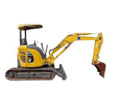 China Used hydraulic crawler excavator komatsu30 second hand excavator KOMATSU30 good quality with cheap price 1.2MÂ ³ for sale