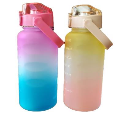 China BPA Proof Large 2 Liter Leak Free 2.2 L Water Bottle for sale