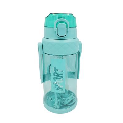 China Sustainable Wholesale Large Capacity 1.5L Plastic Sport Clear Water Bottle for sale