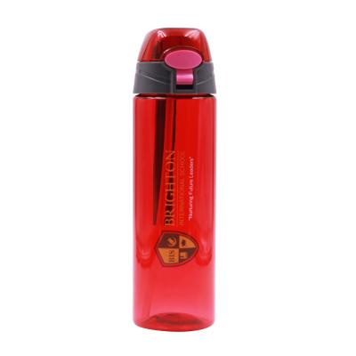 China Sustainable Eco Friendly 700ml Sports Drink Plastic Cute Reusable BPA Free Water Bottles for sale