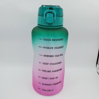 China Gallon Sustainable Water Bottle Water Bottle Motivational Gallon for sale