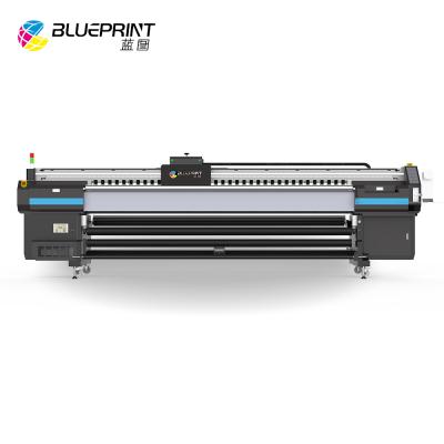 China Long Lifespan MODEL F3200 3.2m Roll To Roll UV LED Wall Printer Machine for sale