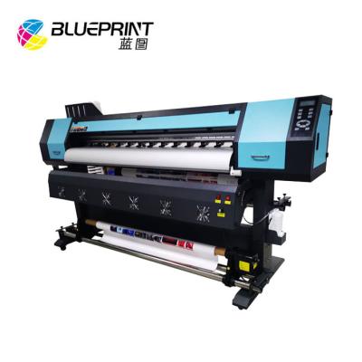 China Hot Selling Cheap Price With XP600 Solvent Head Indoor Outdoor Advertising Printer 1.9m Xp600 Eco for sale