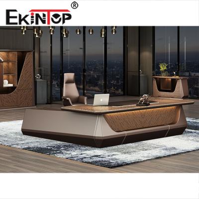 China Ekintop High Quality Hot Selling Table Desk Executive CEO Office Customized White Office Desk for sale