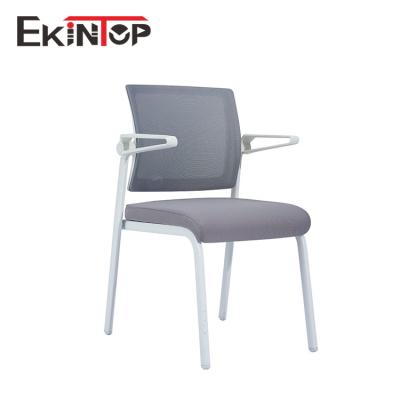 China Ekintop Adjustable Free Sample (Height) Popular Executive Chair Office Chairs Without Wheels for sale