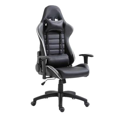 China Free Sample Adjustable Hot Selling Ekintop Luxury Reclining (Height) Gaming Chair With Footrest RGB Gaming Chair 2021 for sale