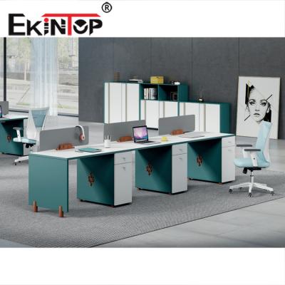 China Modern Wholesale Cheap Fruniture Ekintop Desk Workstation Staff Table for sale