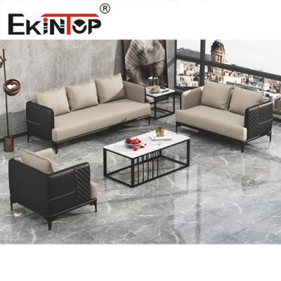 China Ekintop Customized luxury hot sale china sofa wooden furniture design sofa set for sale