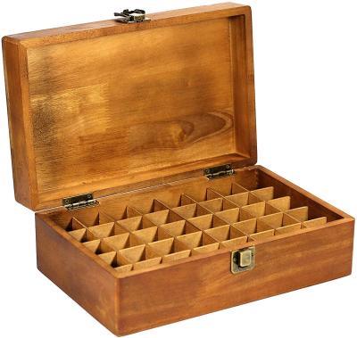 China Europe essential oil wooden box, can hold 40 bottles, can hold all standard essential oil bottle rolls for sale