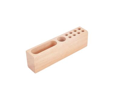 China High quality wooden pen stand, used for office management, office storage for sale