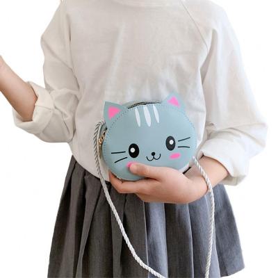 China Fashion 2021 Brand New Children Girl Cross - Body Purse Cartoon Cute Children Animal Coin Purse Wallet for sale