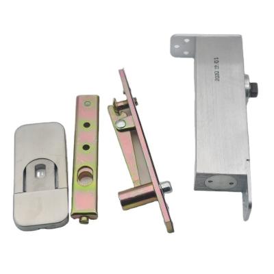 China Aluminum Hotel Door Concealed Hydraulic Door Closer Hinge Hidden Floor Spring TK-H013M for sale