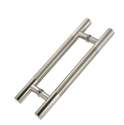 China Stainless Steel Pull Handle for Hotel Office Apartment Doors Windows 200*200*19*1.0mm for sale