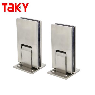 China 12mm Glass Shower Hinge in Heavy Duty Stainless Steel Material for Modern Bathrooms for sale