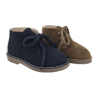 China 2022 other wholesale new children's shoes comfortable leather boys 2021 Spring Autumn Winter booties scare suede kids children boots for sale