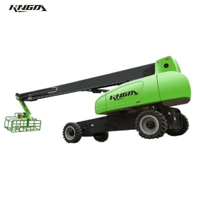 China 42m Platform Height Diesel Telescopic Boom Lift For Skid Steer Stafflift for sale