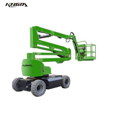 China ​MEWP，Max Working Height 28m, 4WD，12V zu verkaufen