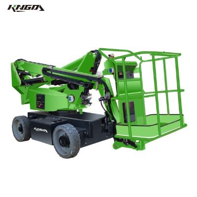 中国 Articulating Boom Lift, Max Working Height 22m，Weight Machine	8800Kg 販売のため